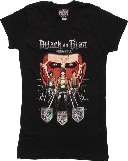 Attack on Titan Trio Crests Baby T-Shirt