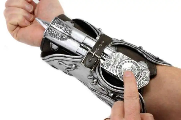 assassins creed handschuhe Assassin's Creed 2 Hidden Blade of Ezio Auditore Role Play Gauntlet Replica