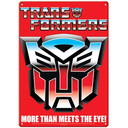 Transformers Autobot Metal Sign
