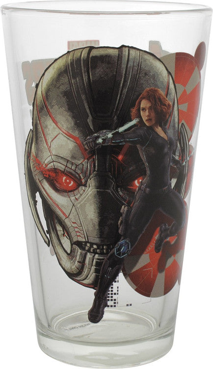 Avengers Age of Ultron Black Widow TT Pint Glass