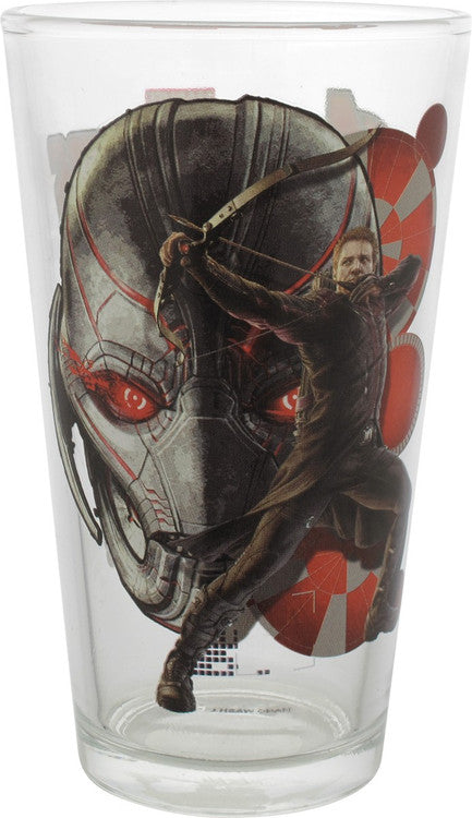 Avengers Age of Ultron Hawkeye Pint Glass