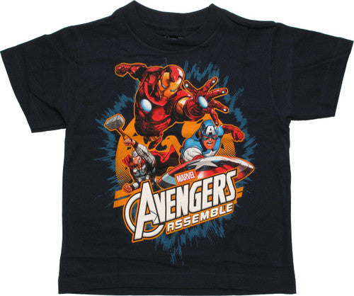 Avengers Assemble Trio Bird Juvenile T-Shirt
