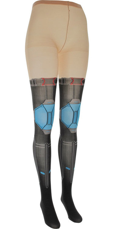 Avengers Black Widow Suit Footed Tights