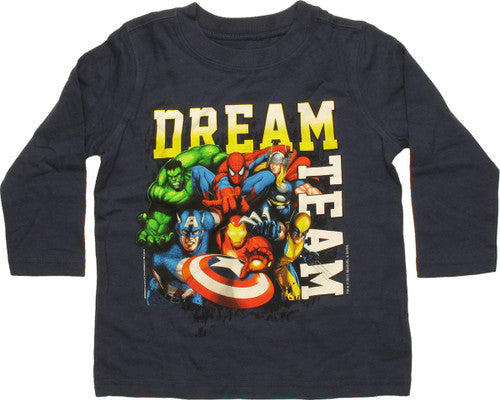 Avengers Dream Team Long Sleeve Infant T-Shirt