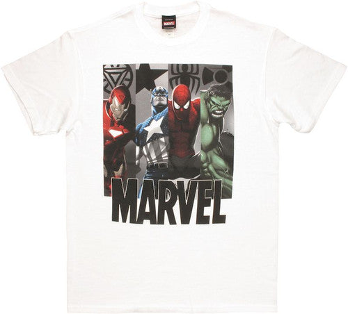 Avengers Hero Banners T-Shirt