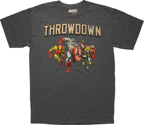 Avengers Heroes Throwdown T-Shirt