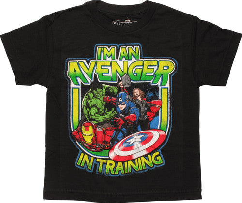 Avengers I'm An Avenger In Training Juvenile Shirt