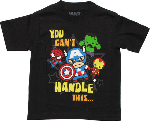 Avengers Kawaii Can't Handle This Toddler T-Shirt