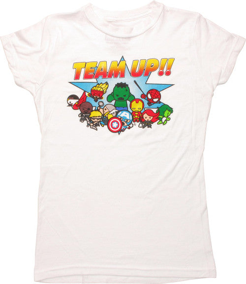 Avengers Toy Kawaii Team Up Baby T-Shirt