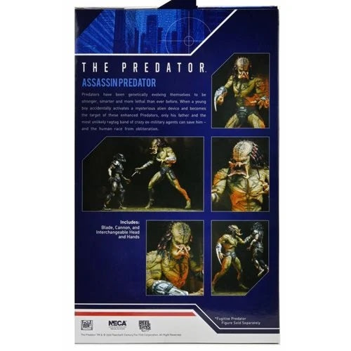 Predator 2018 Deluxe Ultimate Assassin Predator Unarmored 7-Inch Scale Action Figure