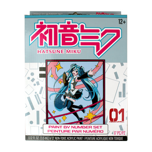Hatsune Miku Canvas Paint By Number