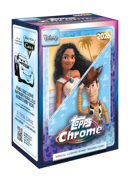 2026 Topps Chrome® Disney - Value Box – FYE
