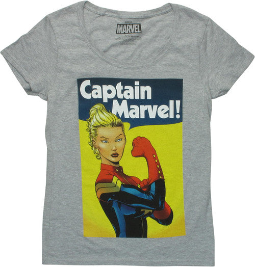 Captain Marvel 2 7th Series Riveter Junior T-Shirt