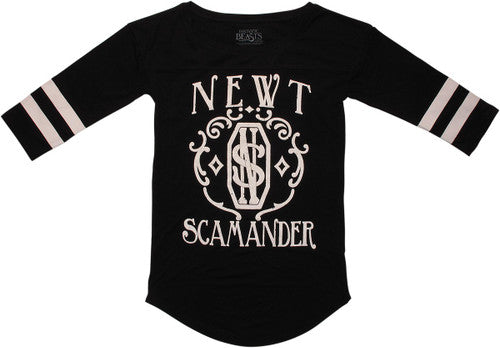 Fantastic Beasts Newt Scamander Long Sleeve Juniors T-Shirt