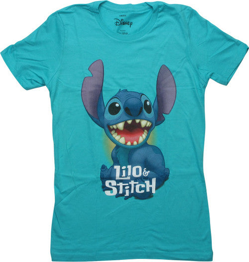 Lilo and Stitch Happy Stitch Juniors T-Shirt