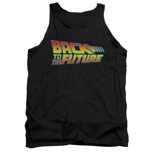 Back to the Future Logo Tank Top
