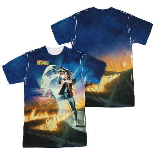 Back to the Future Poster FB Sublimated T-Shirt
