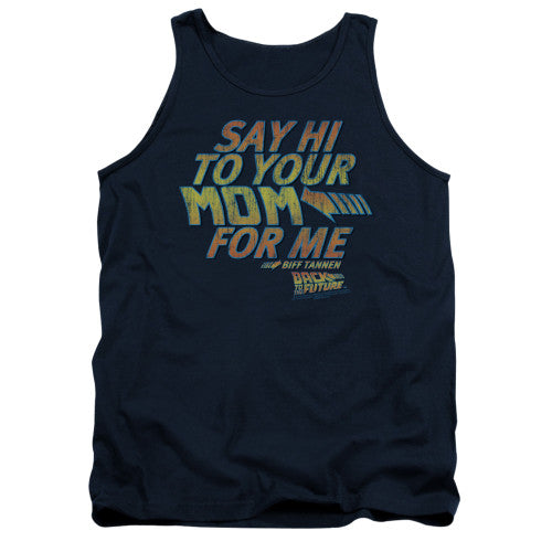 Back to the Future Say Hi Tank Top