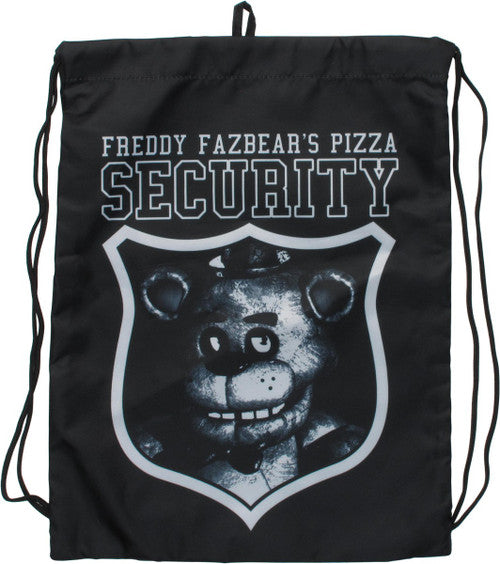 Five Nights at Freddy's Security Drawstring Backpack