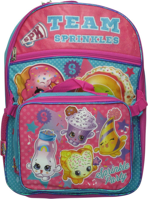Shopkins Team Sprinkles SPK Lunch Pack Backpack in Blue