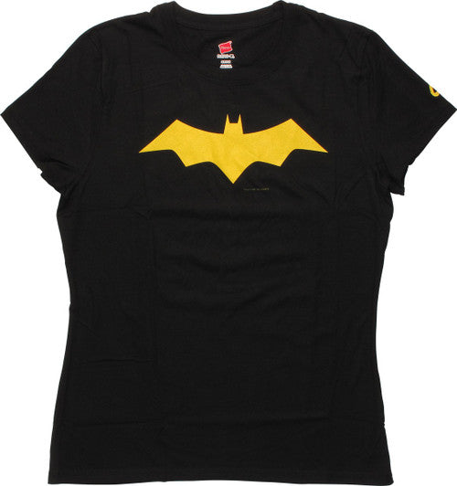 Batgirl Animated Logo Juniors T-Shirt