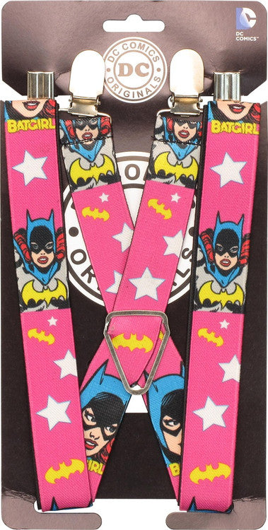 Batgirl Character Stars Suspenders in Yellow