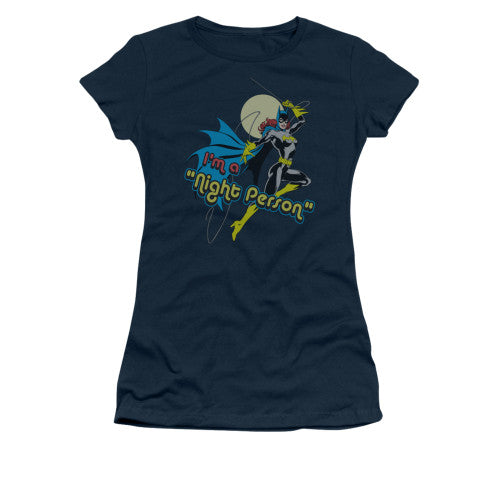 Batgirl Night Person Juniors T-Shirt