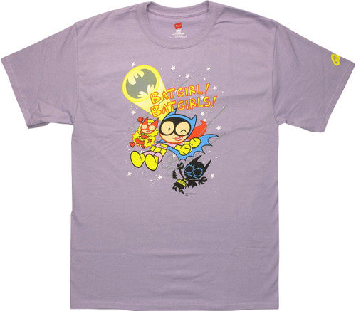 Batman Batgirl Tiny Titans Batman Batgirls T-Shirt