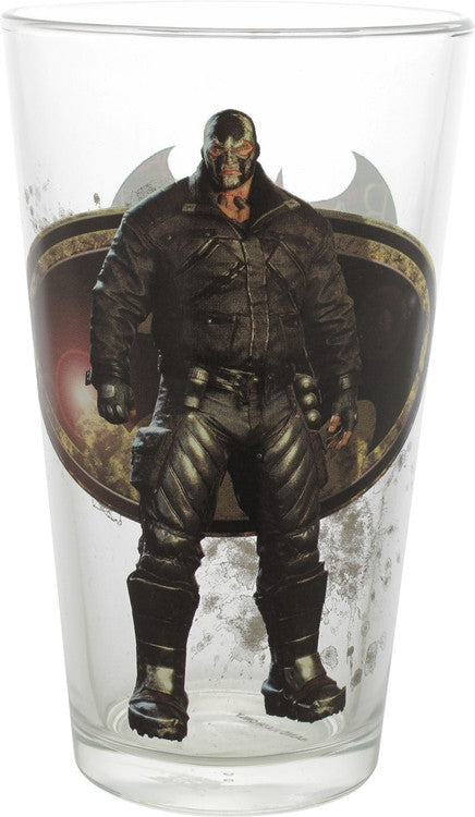 Batman Arkham Knight Bane Toon Tumbler Pint Glass