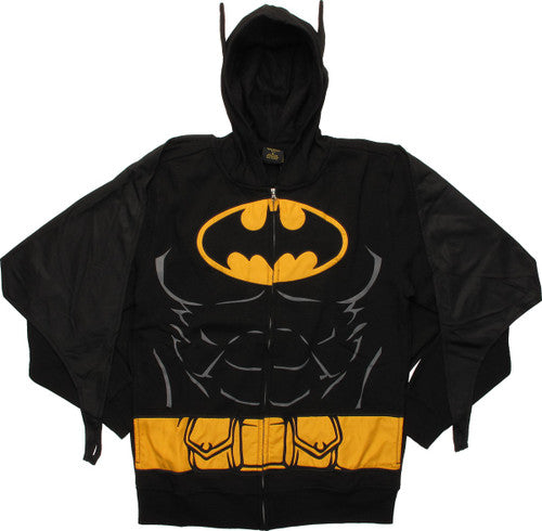 Batman Deluxe Suit Up Cape Zip Hoodie – FYE