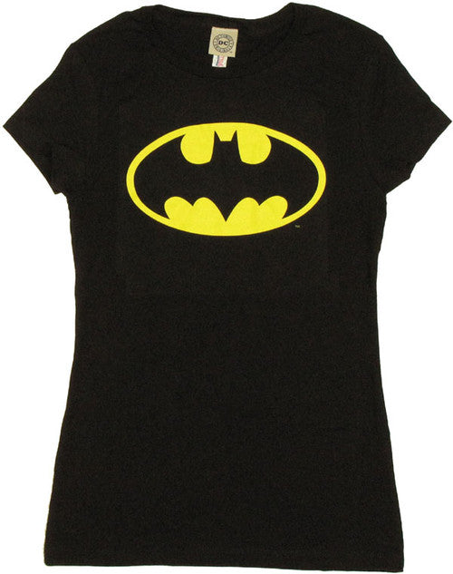 Batman Classic Shield Juniors T-Shirt