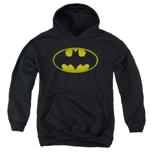 Batman Symbol Faded Youth Hoodie