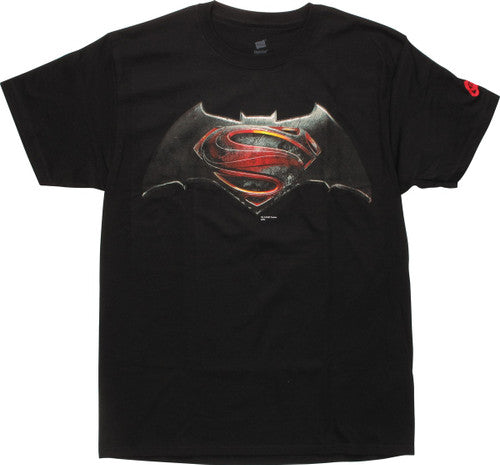 Batman v Superman Movie Logo T-Shirt