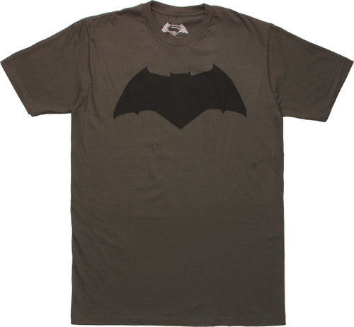 Batman v Superman Solid Black Logo T-Shirt