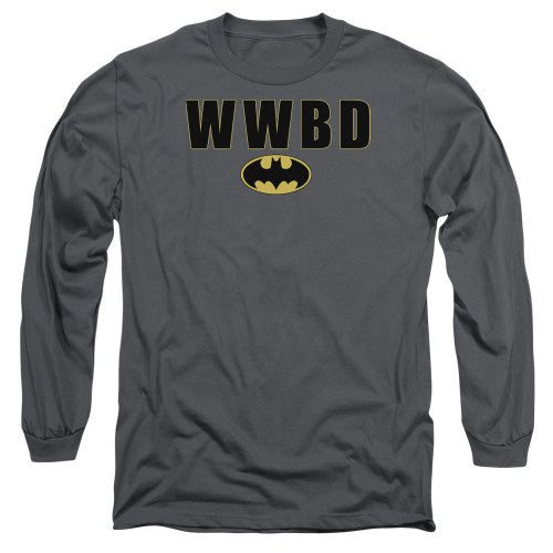 Batman WWBD Logo Long Sleeve T-Shirt