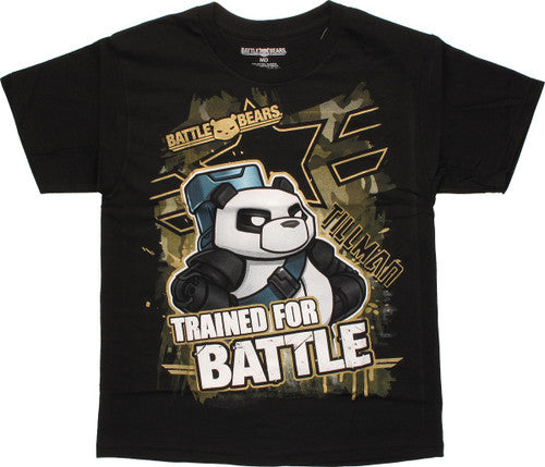 Battle Bears Trained for Battle Youth T-Shirt