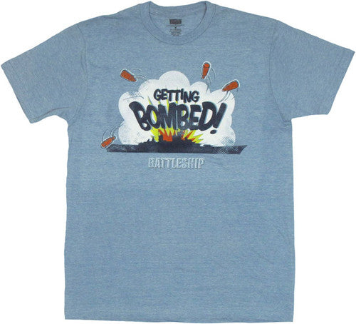 Battleship Bombed T-Shirt Sheer