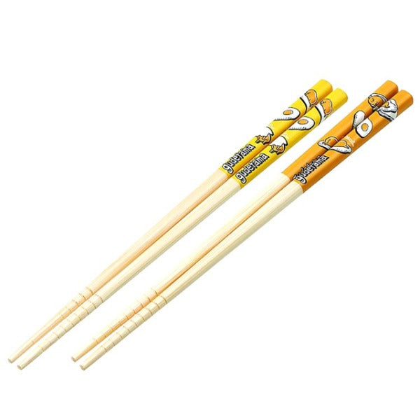 Gudetama Bamboo Chopsticks Set of 2