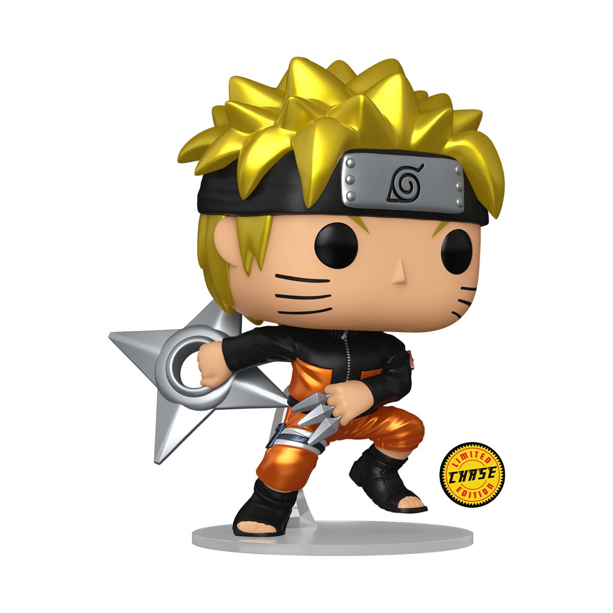 Funko Pop! Naruto: Shippuden Naruto Uzumaki with Shuriken (w/ chase)