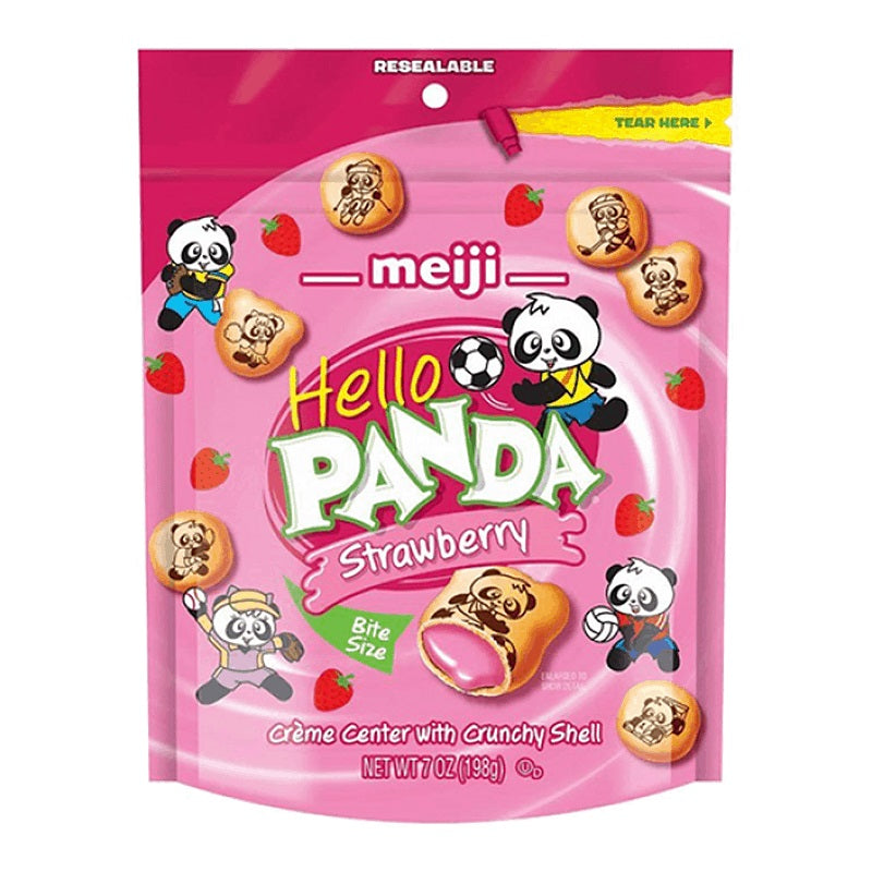Hello Panda Strawberry Creme Filled Cookies [7 oz.]