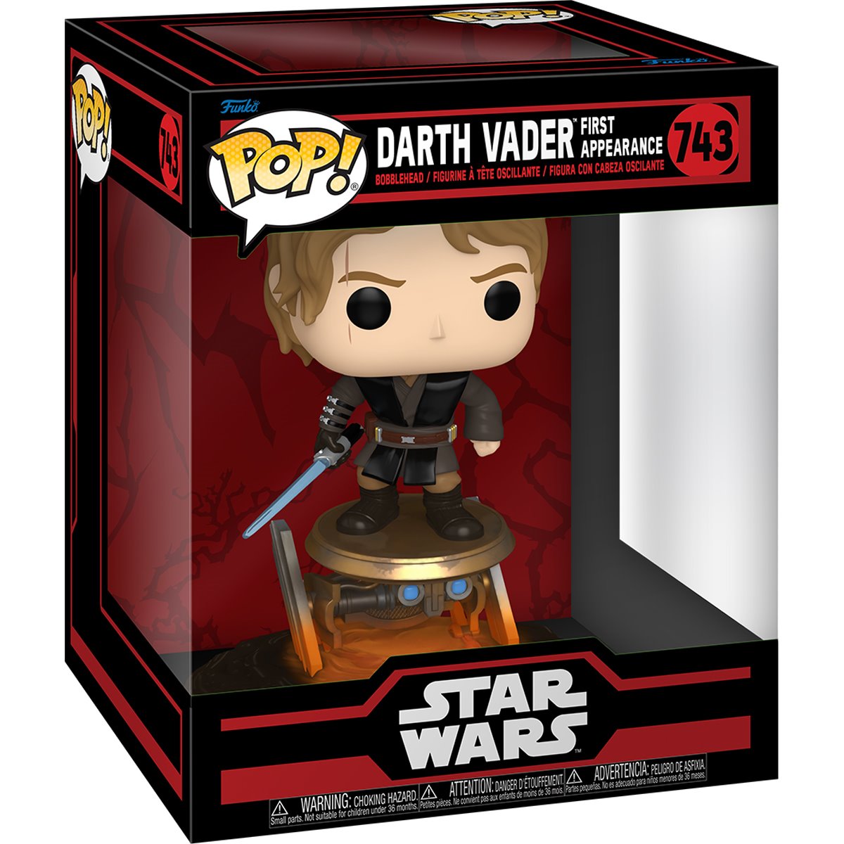 Funko Pop Deluxe Star Wars Dark Side Darth Vader First Appearance