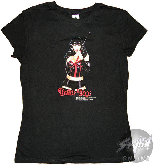 Bettie Page Ready Baby T-Shirt