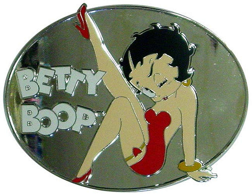 Betty Boop Belt Buckle in Red