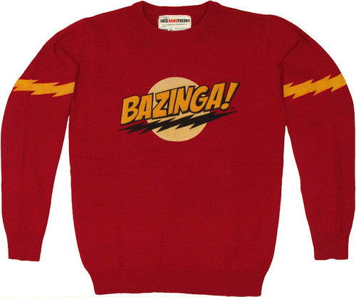 Big Bang Theory Bazinga Sweater