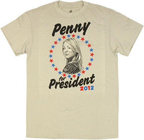 Big Bang Theory Penny President T-Shirt