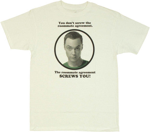 Big Bang Theory Roommate Agreement T-Shirt