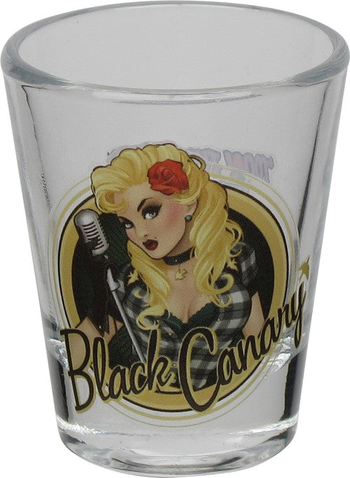 Black Canary Bombshell Mini T. T. Shot Glass