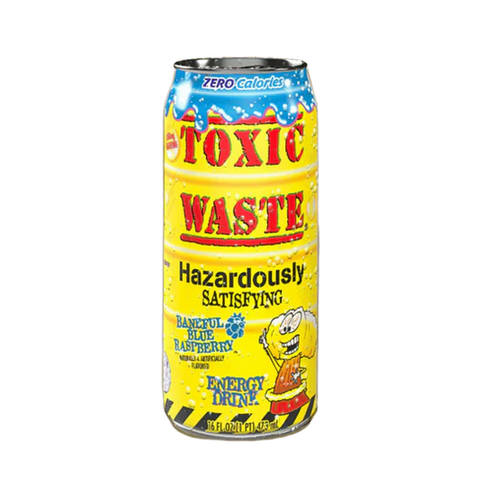 Toxic Waste Baneful Blue Raspberry Energy Drink