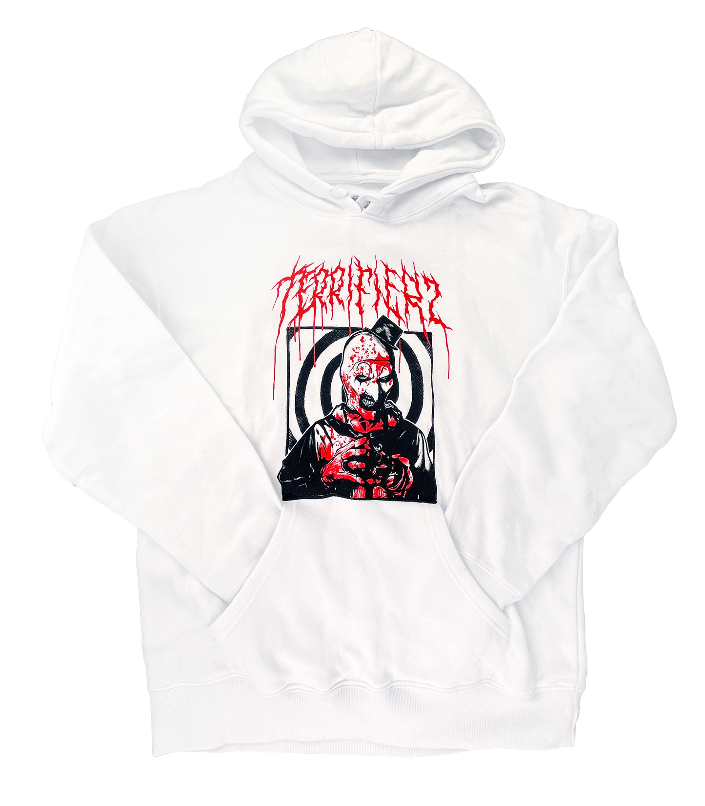 Terrifier No More Mister Nice Clown Blood Splattered Hoodie