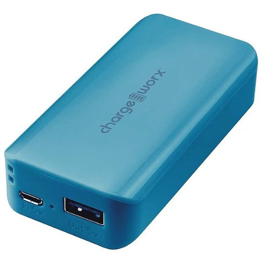 4,000mAh Power Bank for USB Compatible Devices - Blue